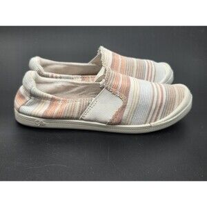 Lollipop Clever Fabric Slip On Comfort Sneakers Shoes Size 7.5